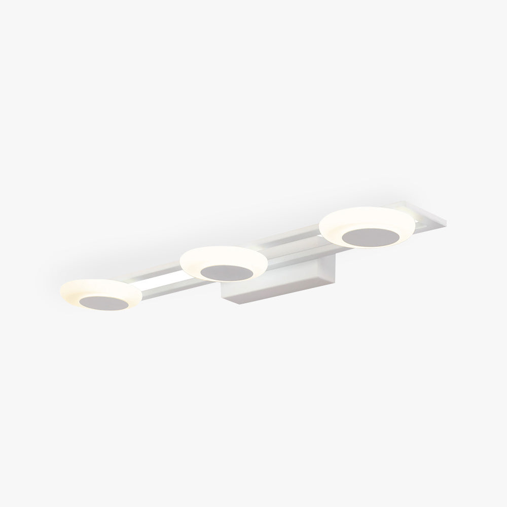 Leigh Modern Square Metal Acrylic Wall Lamp Bathroom