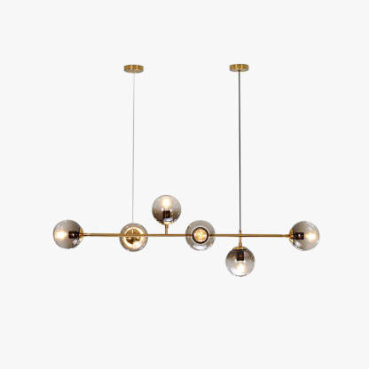 Valentina Modern Bubble Metal Glass Pendant Light