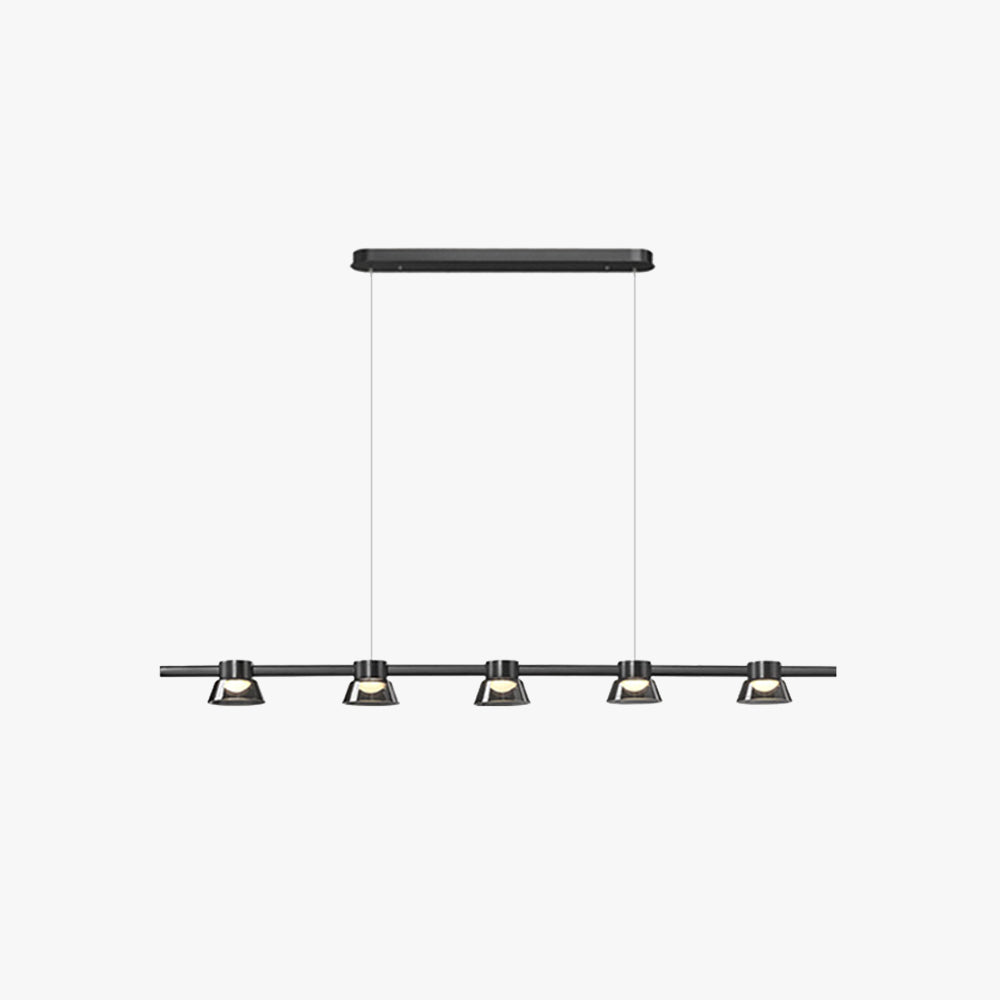 Evette Modern Linear Metal Pendant Light