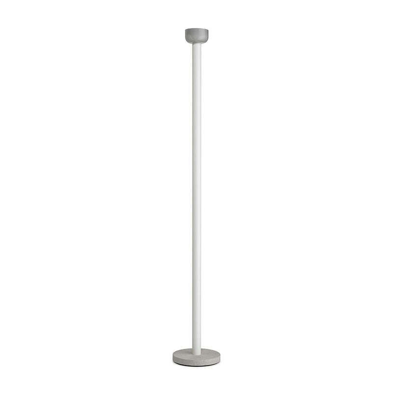 Avi Floor Lamp, white minimalist metal design