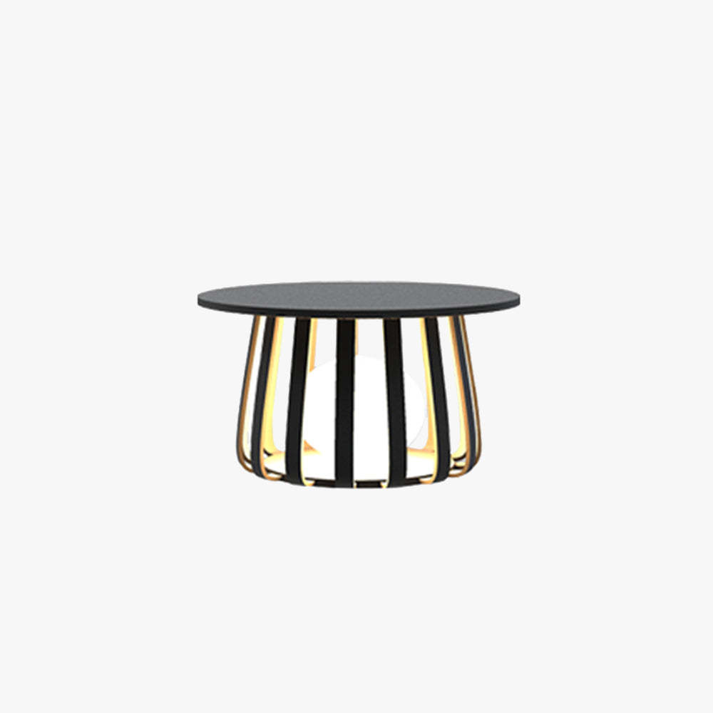 Orr table lamp, metal outdoor solar floor lamp