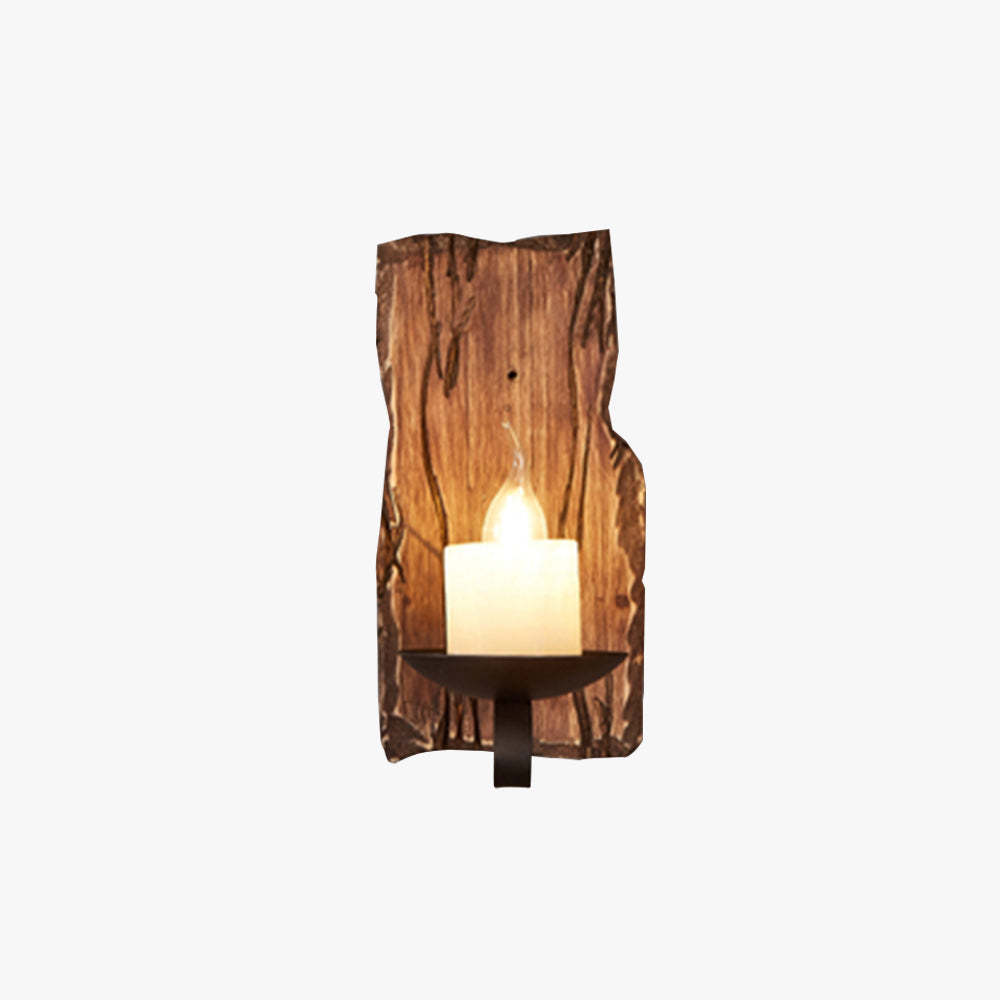 Austin Wall Lamp - Wood and Metal Wall Sconce