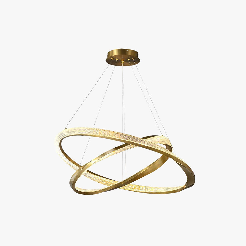 Arisha Spiral Ring Pendant Light - Modern Lighting Fixture