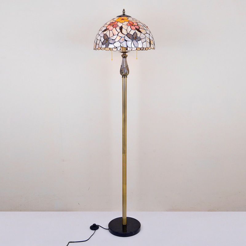 Alessio butterfly flower floor lamp