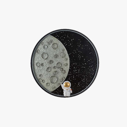 Elif Astronaut Moon Wall Lamp - Kids Room Lighting