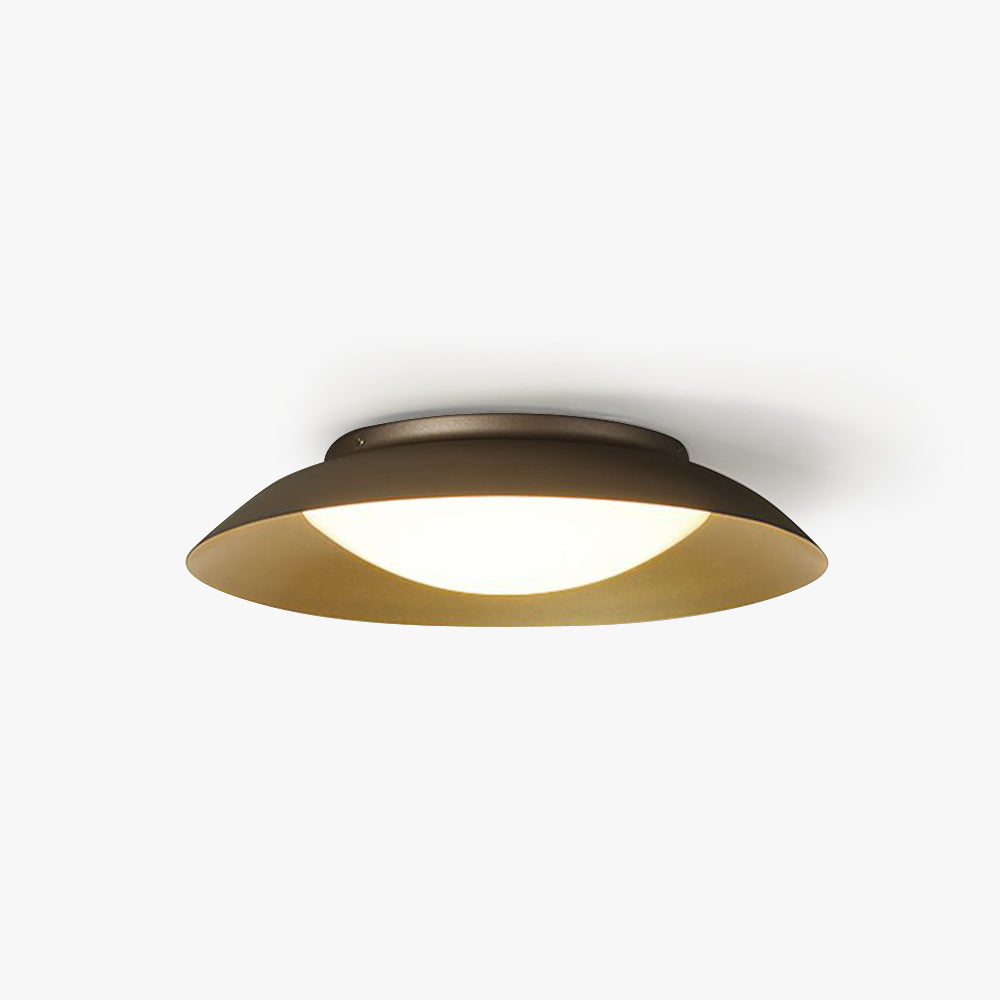 Brass Metal Flush Mount Ceiling Light