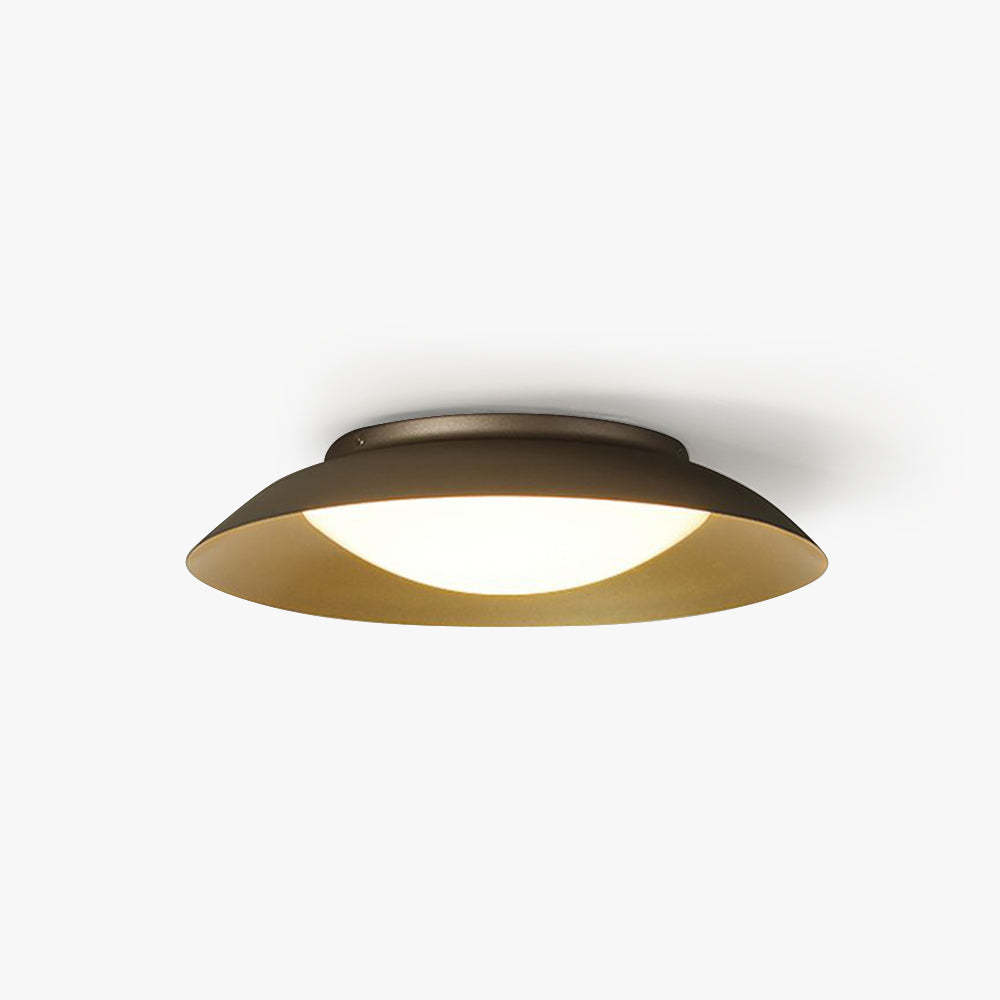 Brass Metal Flush Mount Ceiling Light