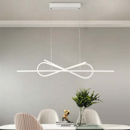 Bouvet pendant light over modern dining space