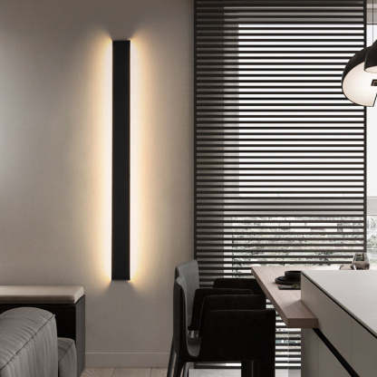 Edge Minimalist Wall Lamp illuminates modern interior