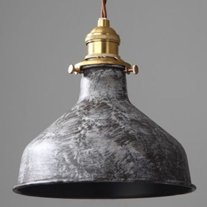 Rusty finish Alessio pendant light Alessio Aged Rusty Vintage Rustic Finish Pendant Light, 3 Style