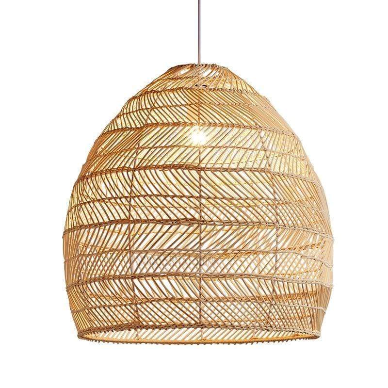 Muto Rattan Bamboo Pendant Light