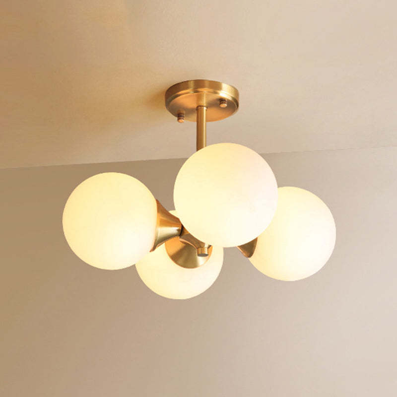 Valentina Vintage Globe Glass Pendant Light, bedroom lighting