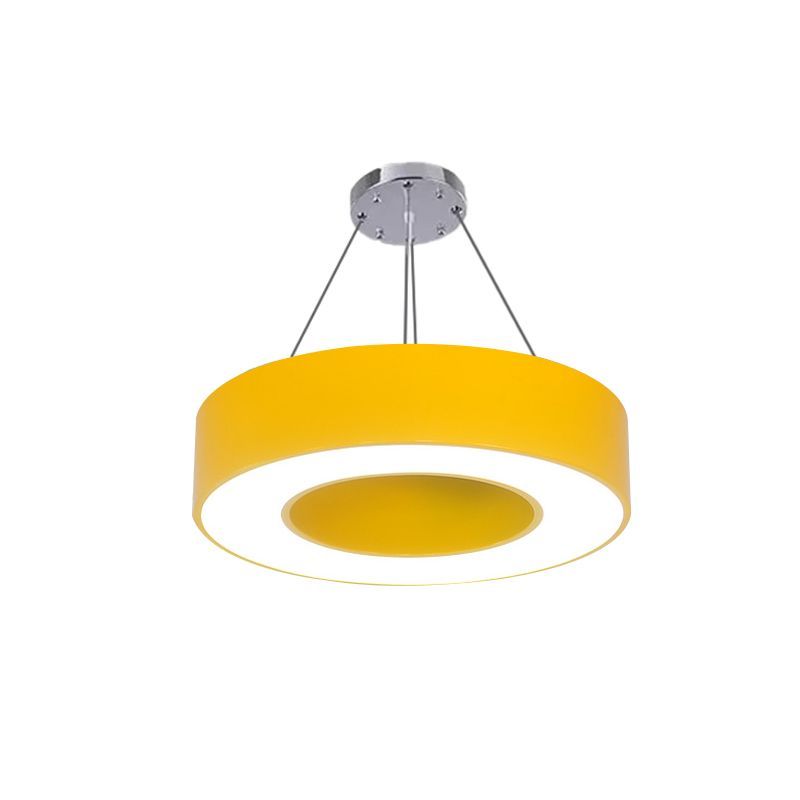 Yellow Morandi O Shape Pendant Light - Lassola