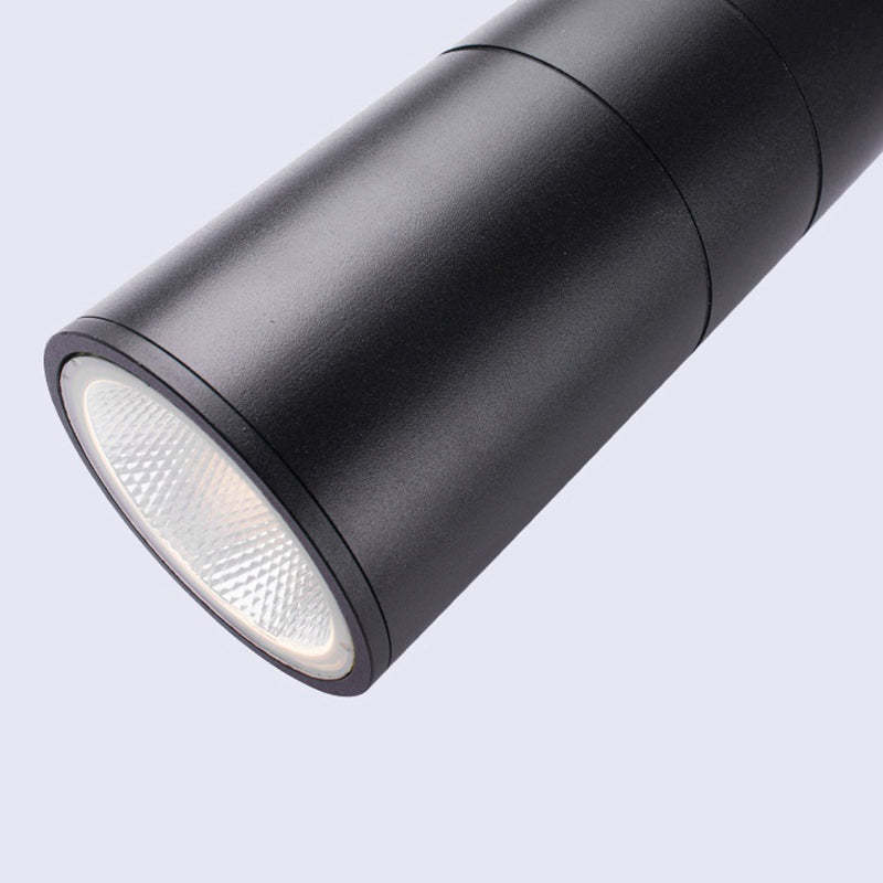 Orr outdoor wall lamp LED close-up, black finish