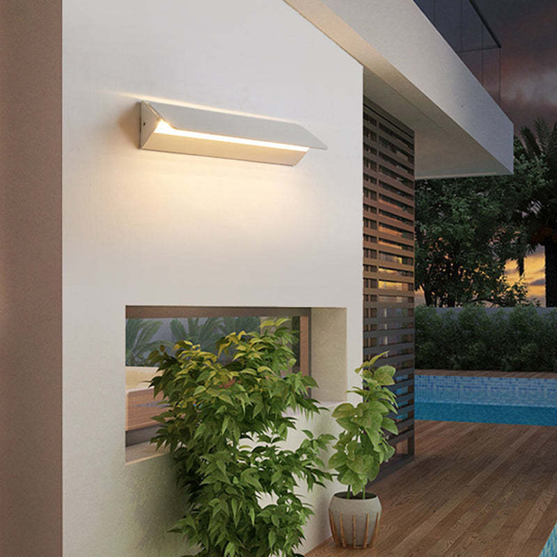 Modern Orr LED Wall Lamp outdoor, Las Sola Lighting