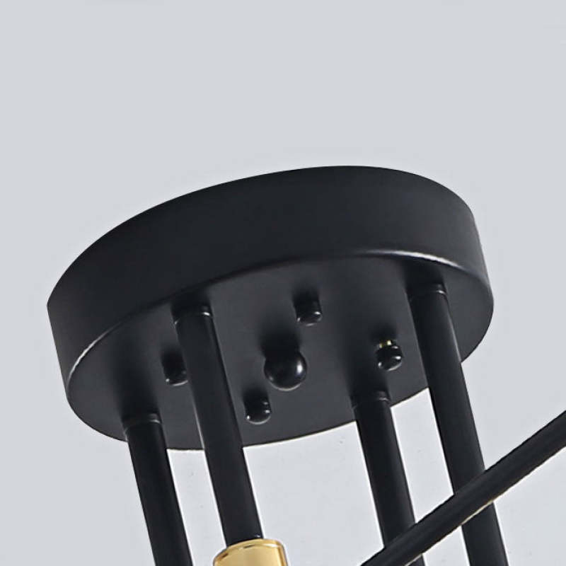 Black Valentina Ceiling Light Mount
