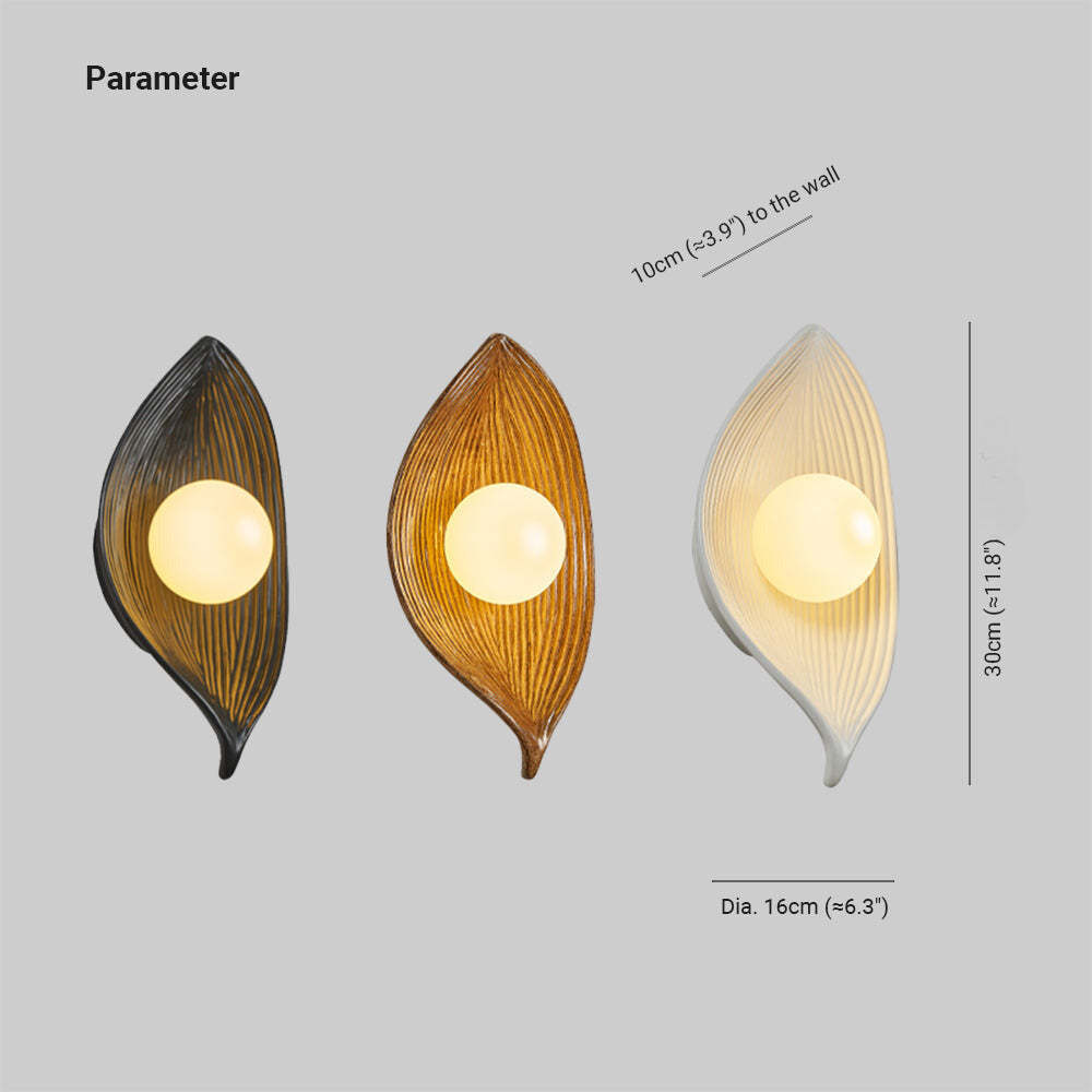 Elif Modern LED Wall Lamp Dimensions and Parameters