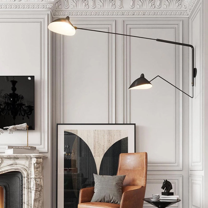 Schmitt Wall Lamp Industry Metal Living Room