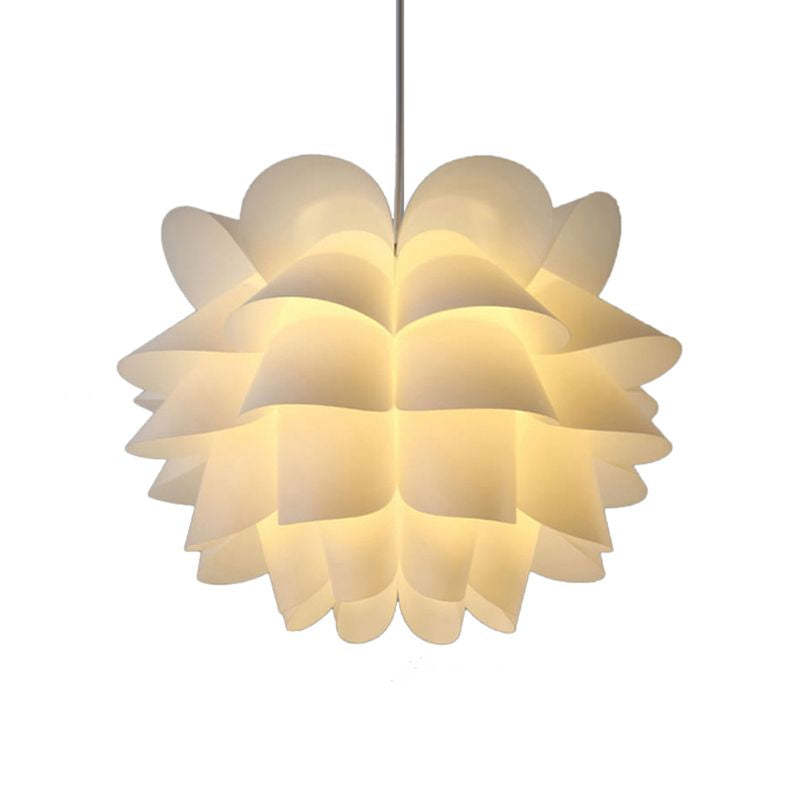 Acrylic flower pendant light, Nordic style.