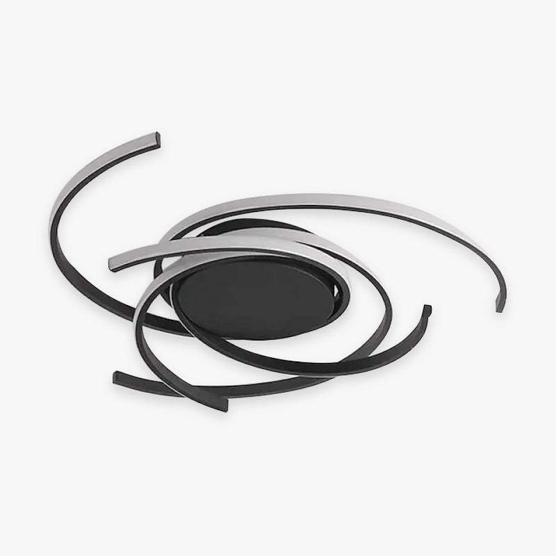 Modern Lacey Multi Arc Linetype Ceiling Light