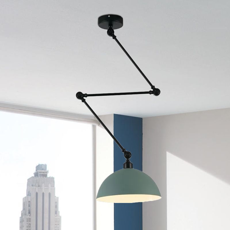 Minori Domed Pendant Light, Adjustable Arm