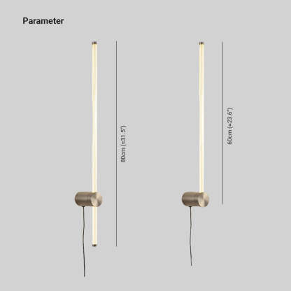 Edge Coppery Nickel Wall Lamp Dimensions, Indoor Lighting