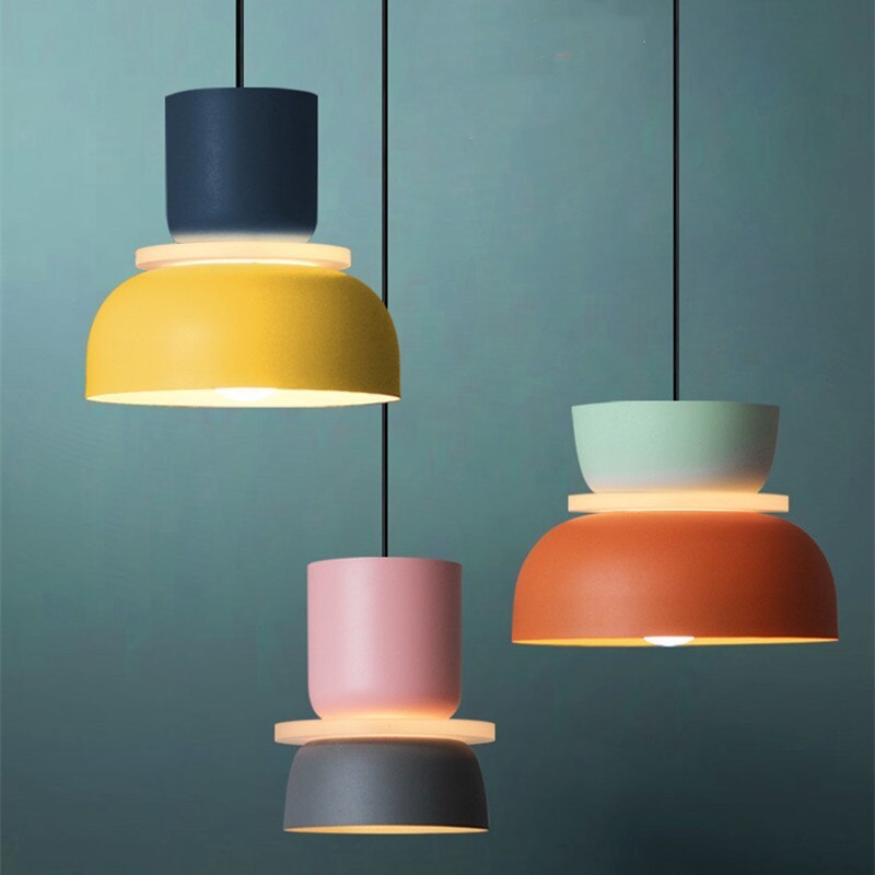 Morandi Pendant Lights color clash design