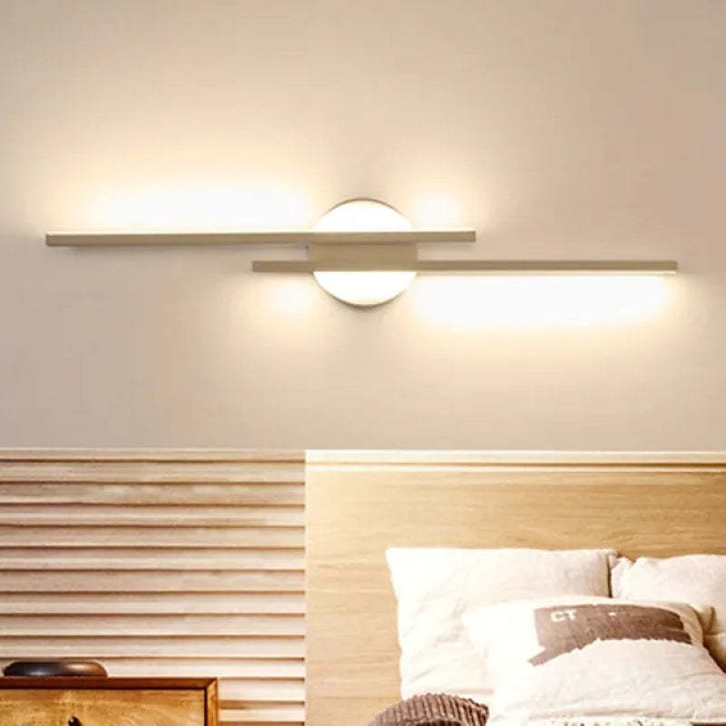 Alana LED Wall Lamp, Nordic lighting in bedroom setting