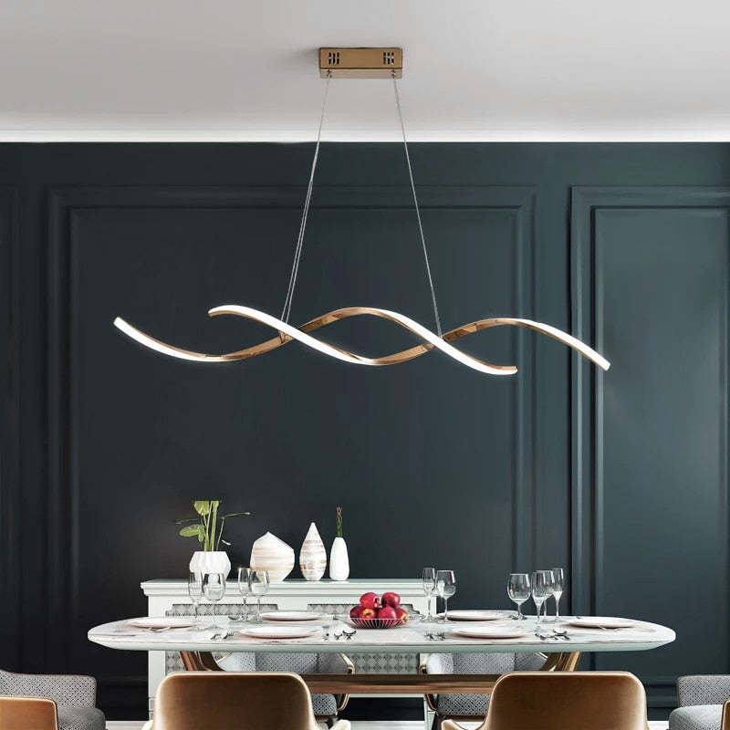 Louise Modern Pendant Light over dining table