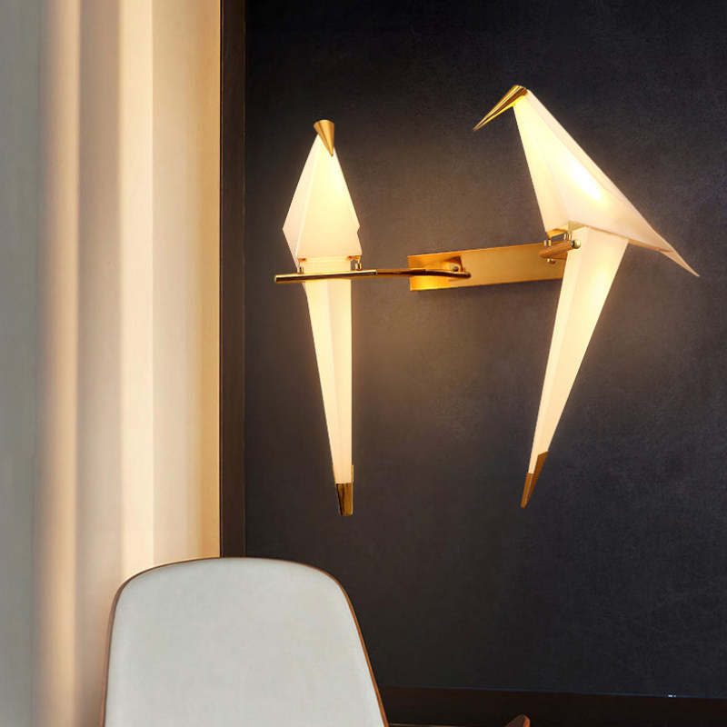 Clifford bird wall lamp for bedroom, Las Sola