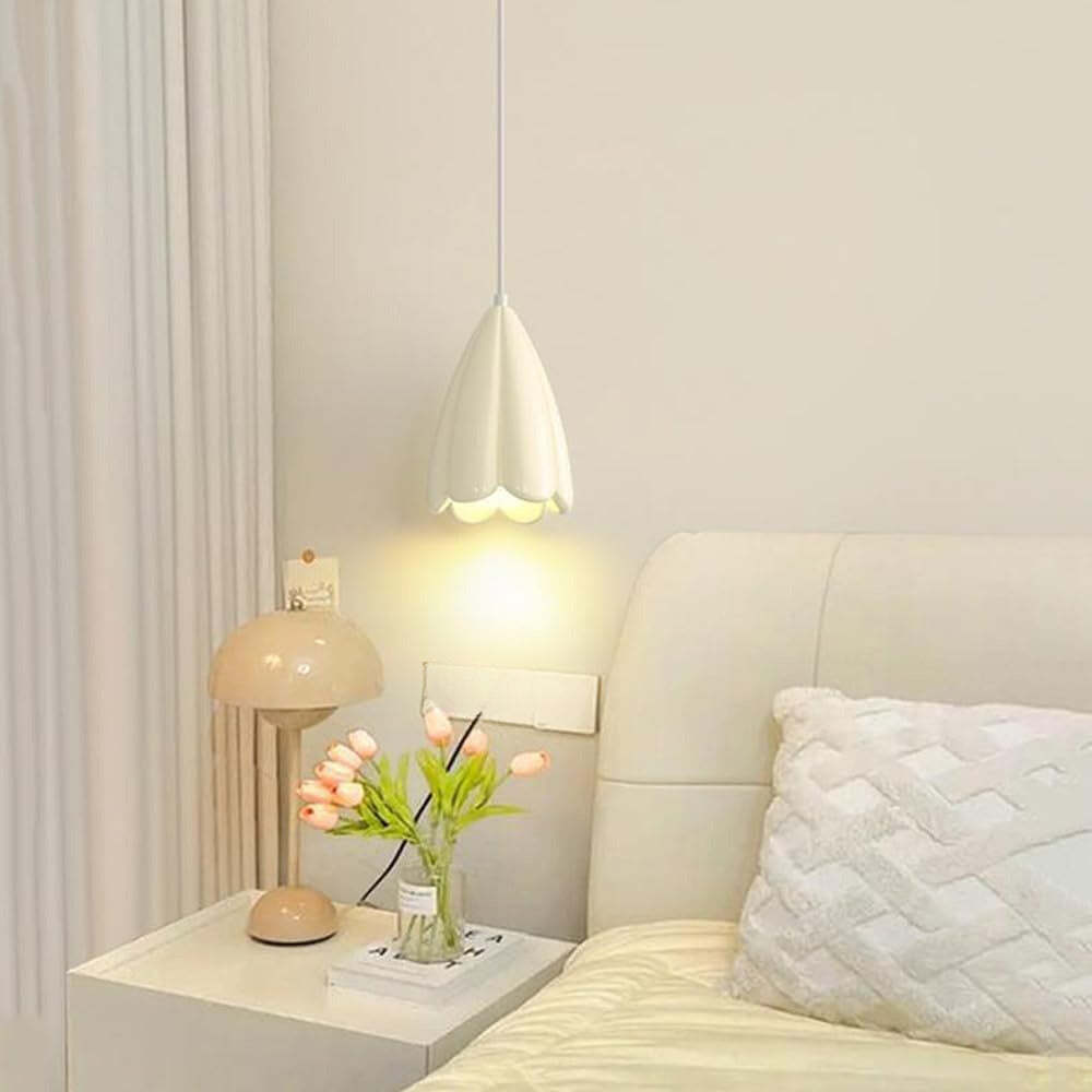 Ritta Modern LED Pendant Light in bedroom setting