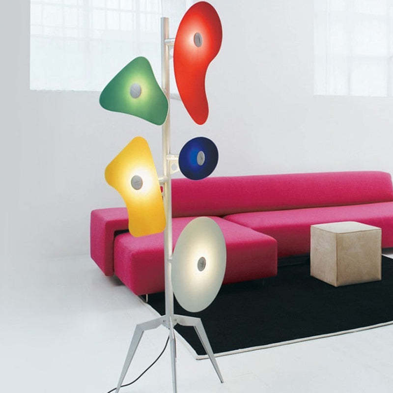 Modern Morandi Floor Lamp - Colorful Living Room Lighting