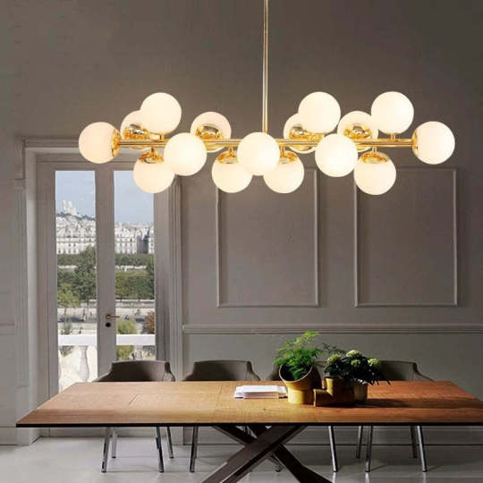 pink chandelier