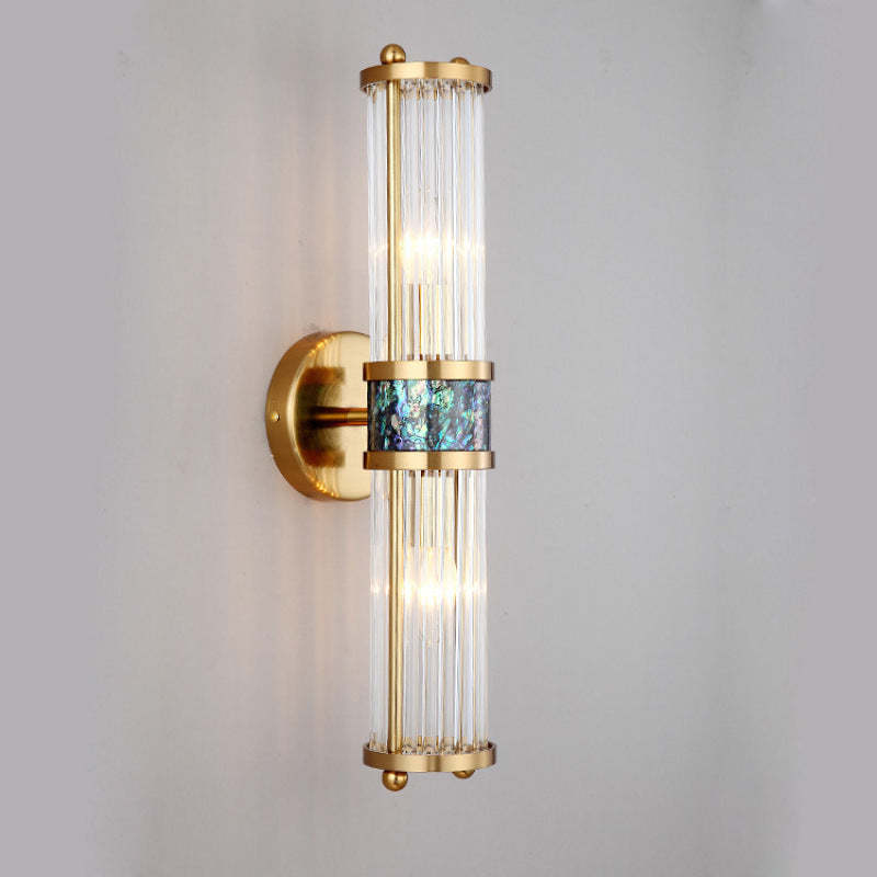Luxury bedside wall lamp with metal and acrylic - Lassola