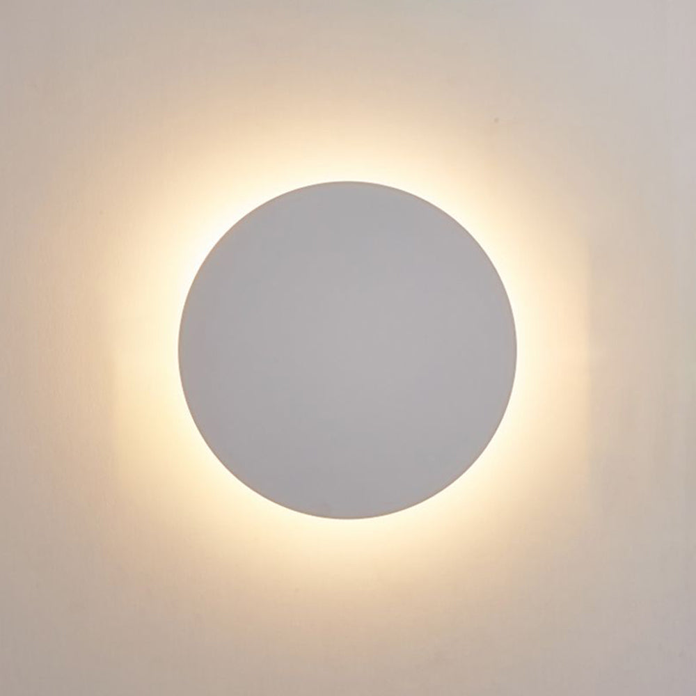 Orr Modern Round Wall Mounted Lamp, Metal, Bedside/Living Room