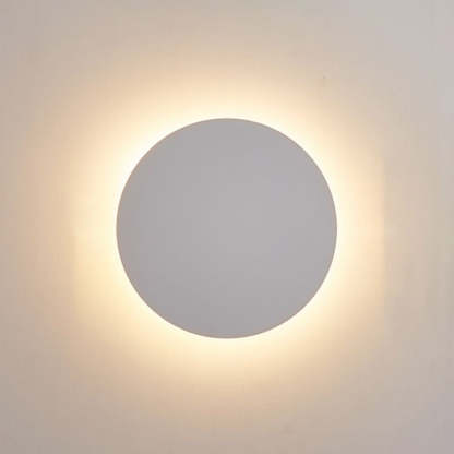 Orr Modern Round Wall Mounted Lamp, Metal, Bedside/Living Room