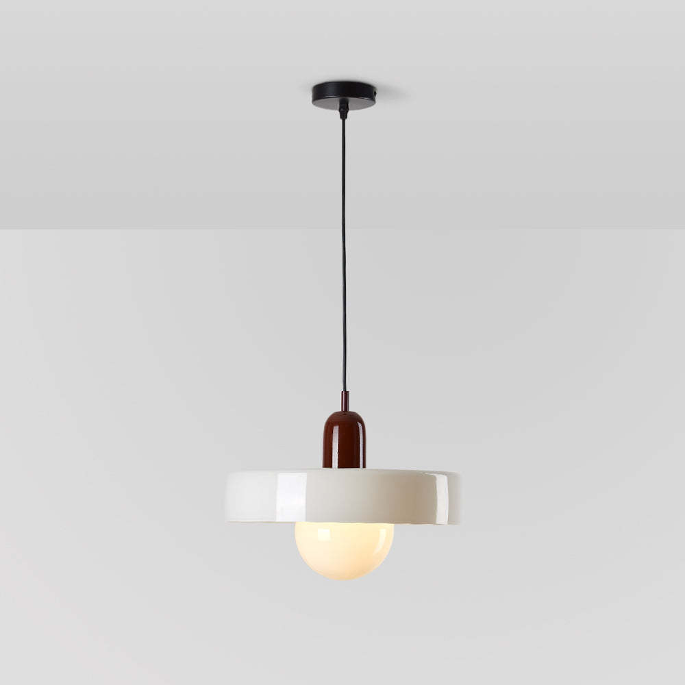Morandi glass pendant light. Modern lighting by Las Sola.