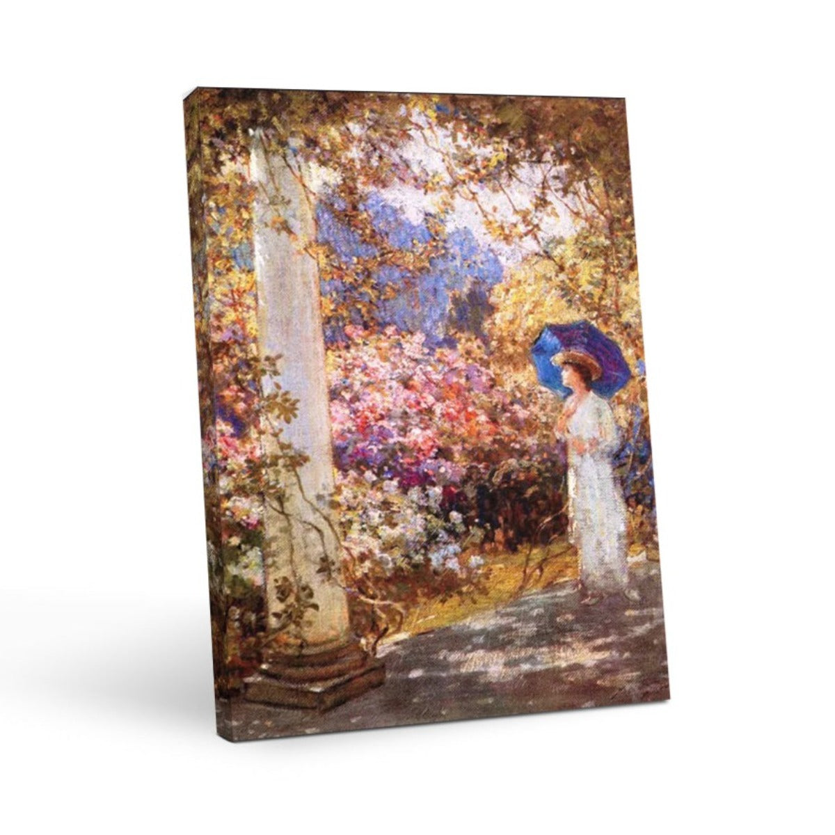 Abbott Fuller Graves oil painting reproduction, woman with umbrella