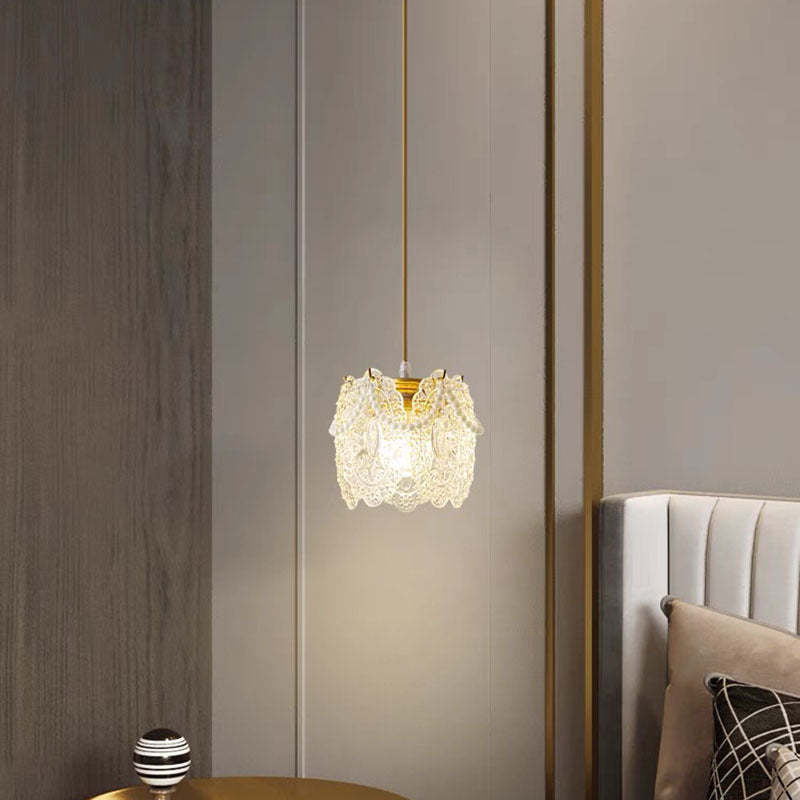 Kirsten Lacey Flower Pendant Light, bedroom interior, elegant lighting