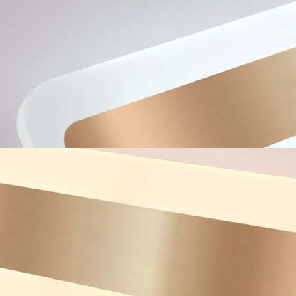 Leigh Modern Wall Lamp Detail, gold and acrylic