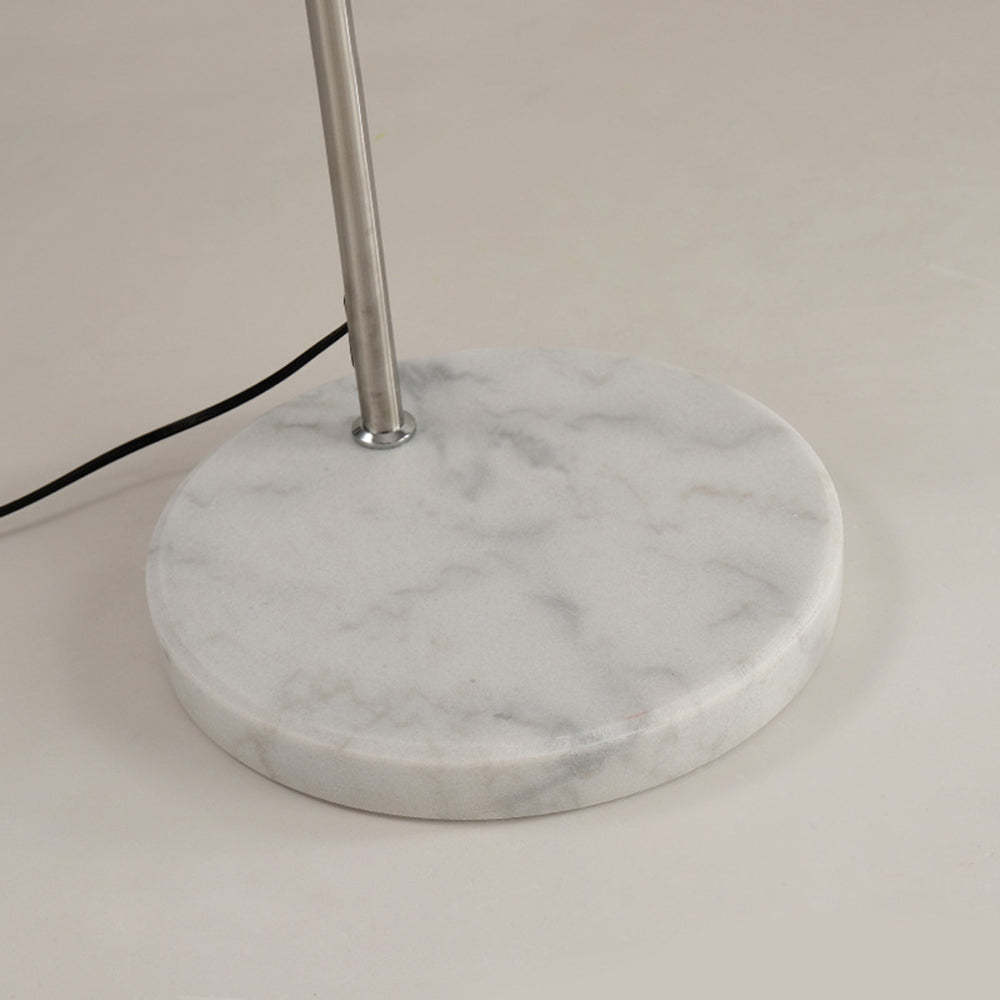 Salgado Floor Arc Lamp Base - Marble Detail