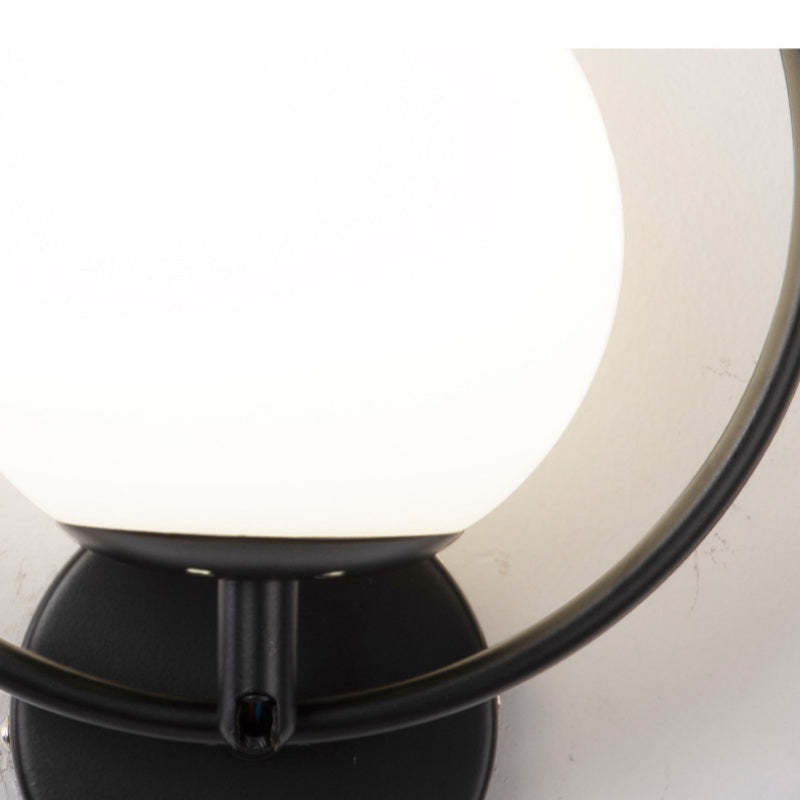 Modern Valentina Wall Lamp with Glass Sphere