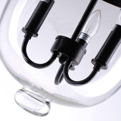 Metal & Glass Alessio Pendant Light Bulbs