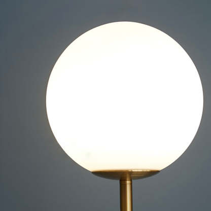 Valentina Simple Single Glass Bubble Floor Lamp