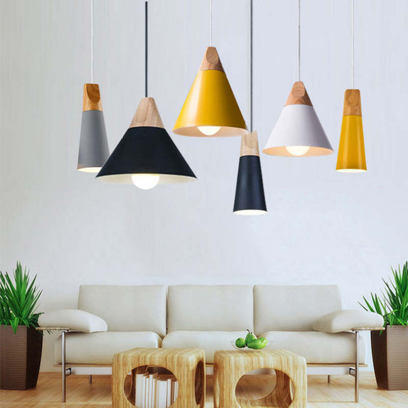 Morandi pendant lights in different colors, home decor