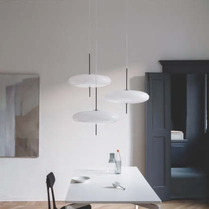 Leilani Nordic Modern Oval Single Pendant Light