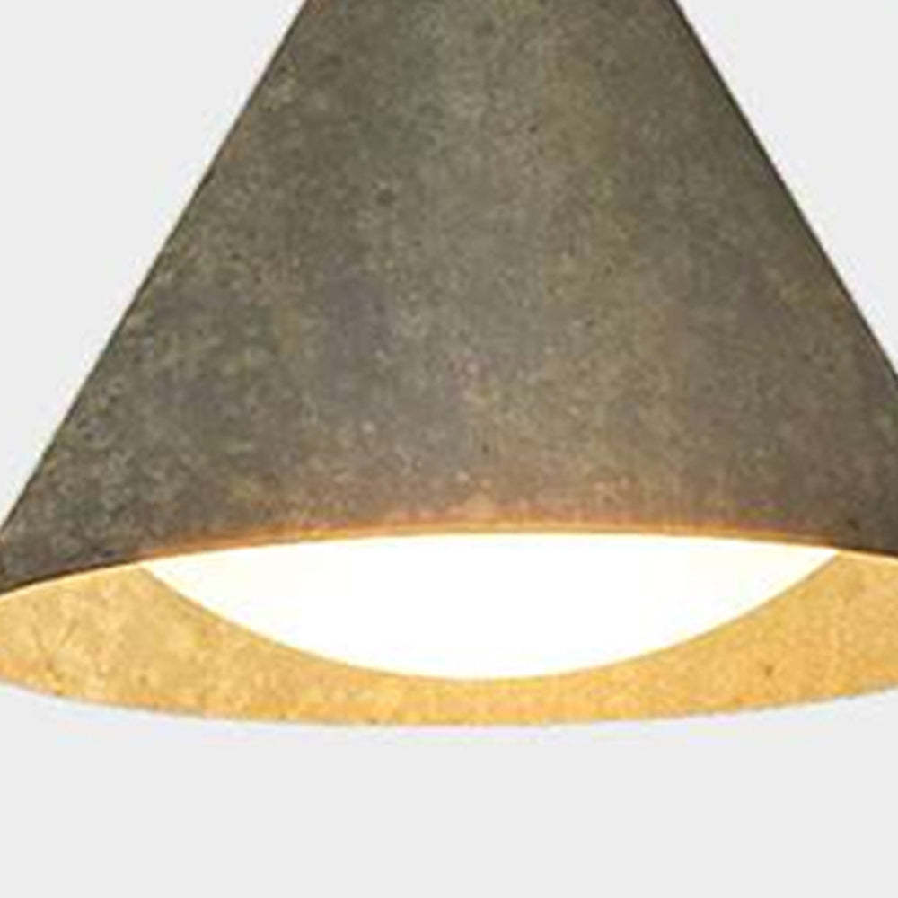 Carins Metal Outdoor Wall Lamp Cone Shade