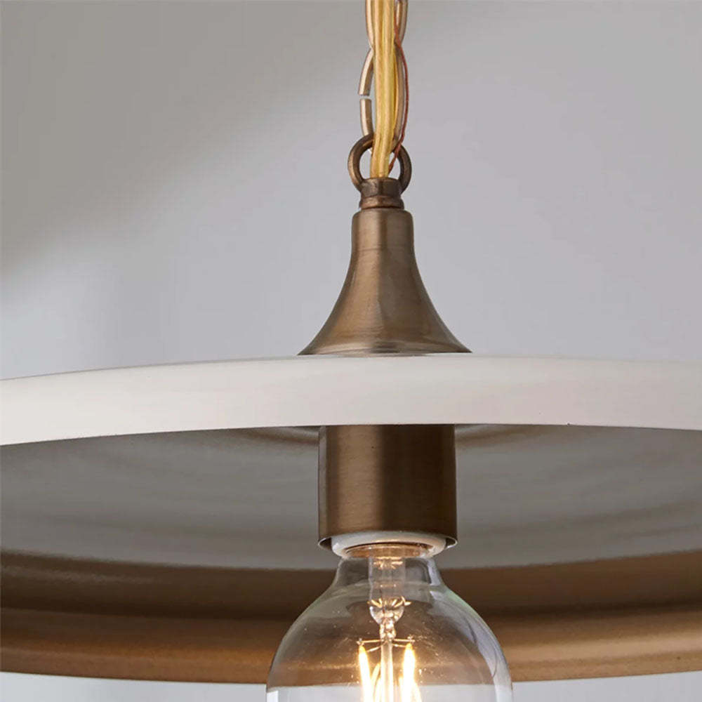 Alessio Pendant Light: Metal and Glass Vintage Lighting Alessio Industrial Vintage Metal Pendant Light Living Room