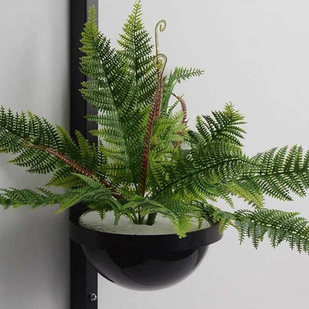 Valentina wall lamp with plant decor, outdoor lighting