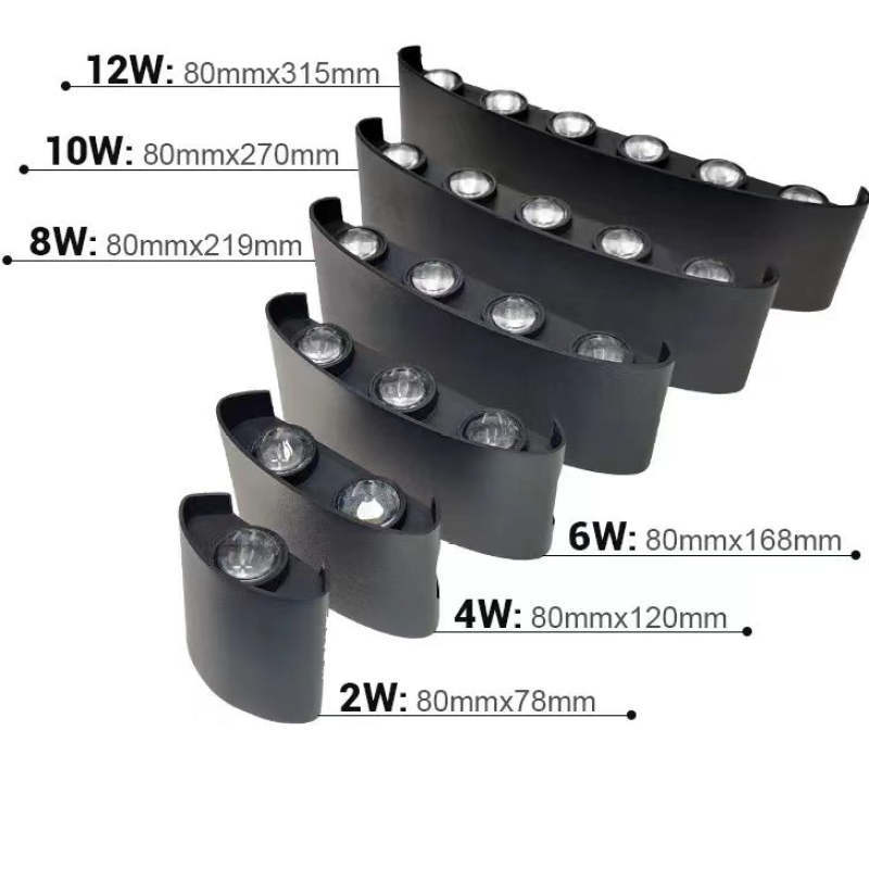 Orr metal wall lamp dimensions